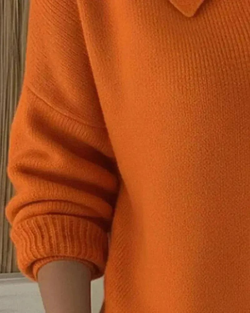 Chaqueta de Punto con Cuello Camisero Vega