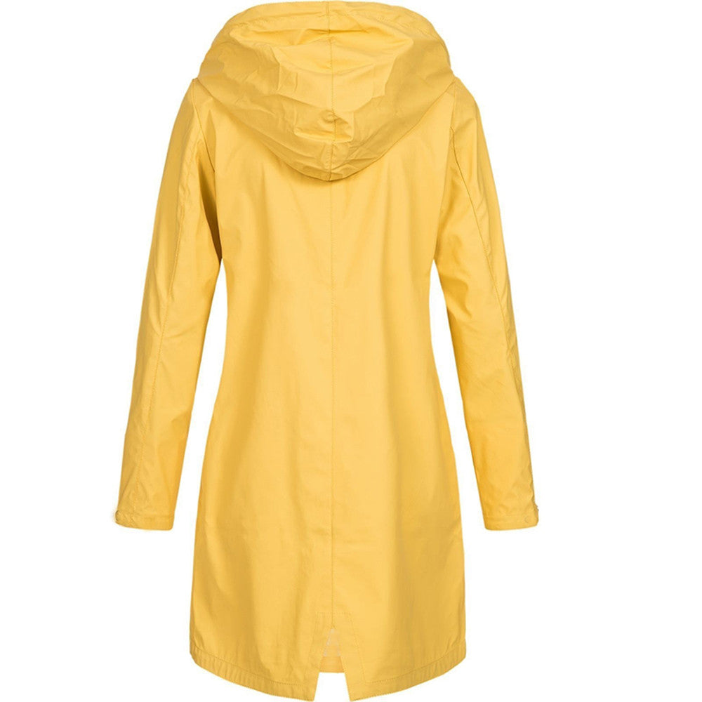Vero | Chaqueta impermeable larga