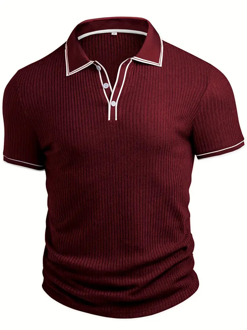 Eladio | Polo elegante de manga corta
