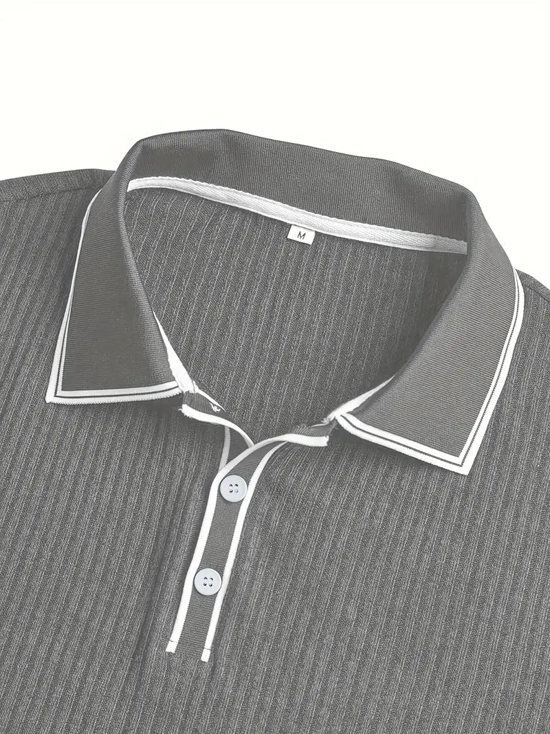 Eladio | Polo elegante de manga corta