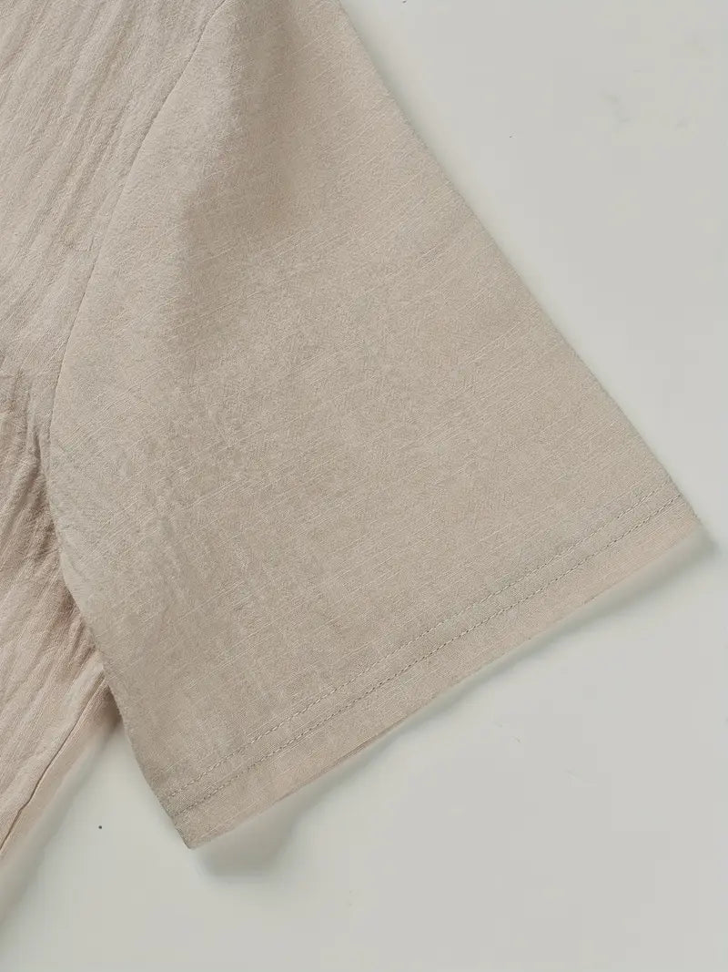 Toni | Camisa elegante de manga corta