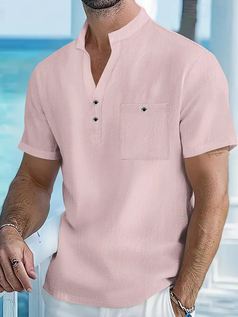 Toni | Camisa elegante de manga corta
