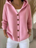 Chaqueta de Punto con Capucha Rocío