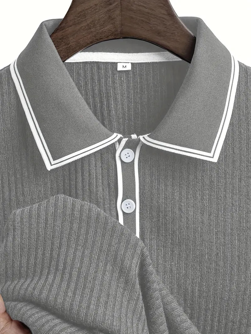 Eladio | Polo elegante de manga corta