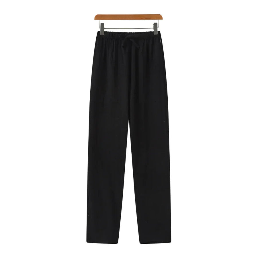 Elena | Pantalones slim de lino