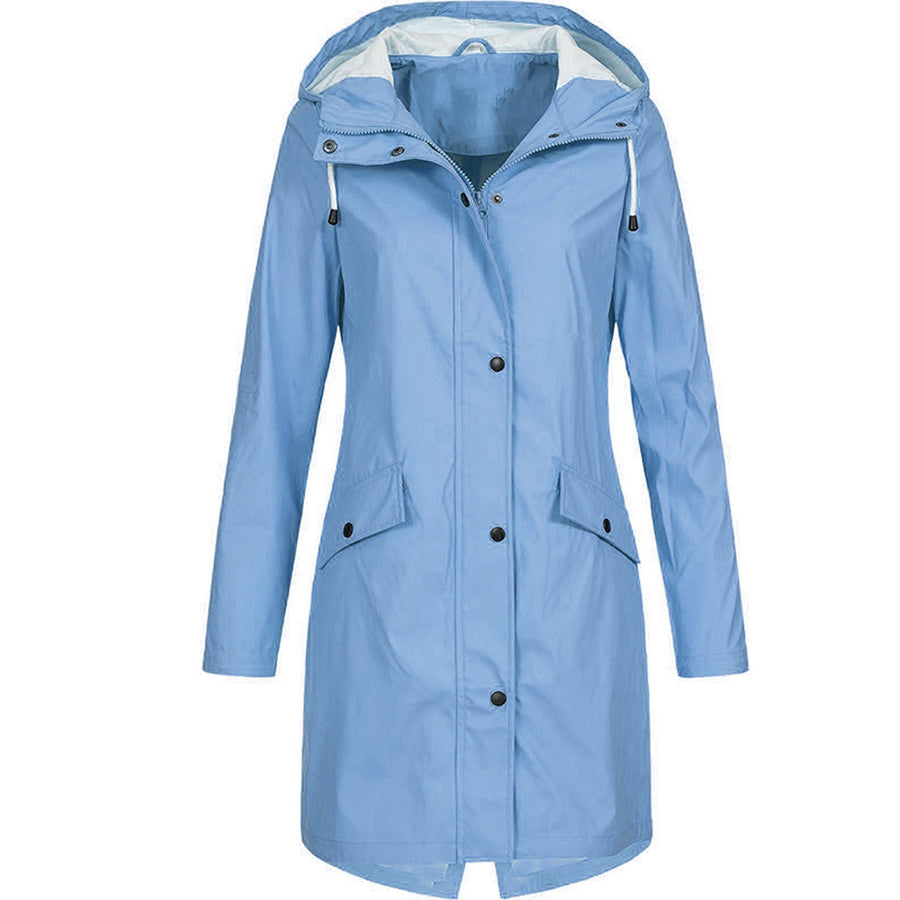 Vero | Chaqueta impermeable larga