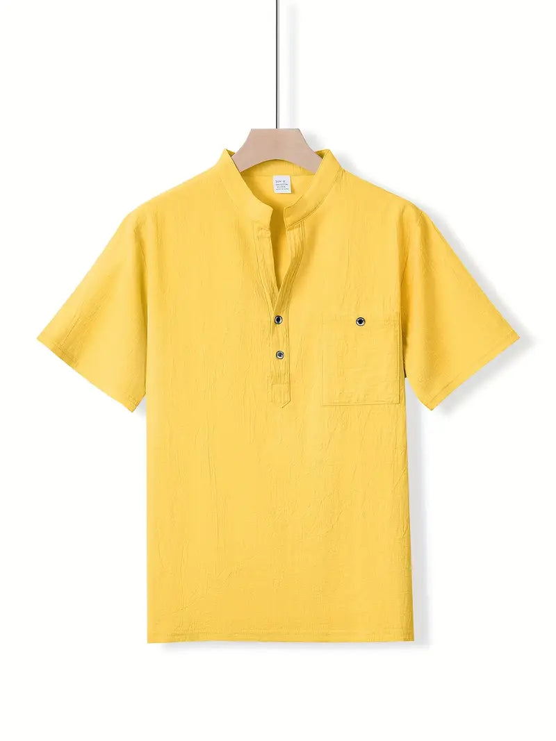 Toni | Camisa elegante de manga corta