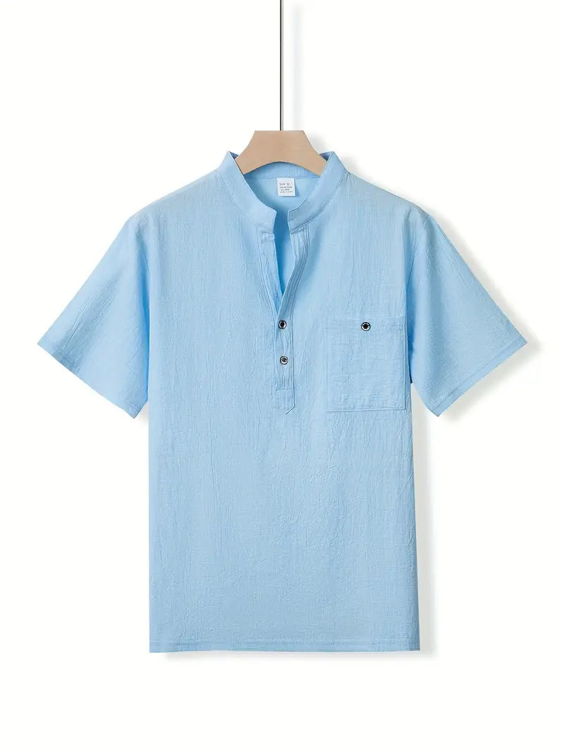 Toni | Camisa elegante de manga corta