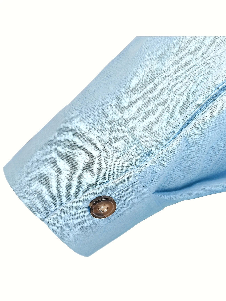 Yago | Camisa ligera de algodón de manga larga