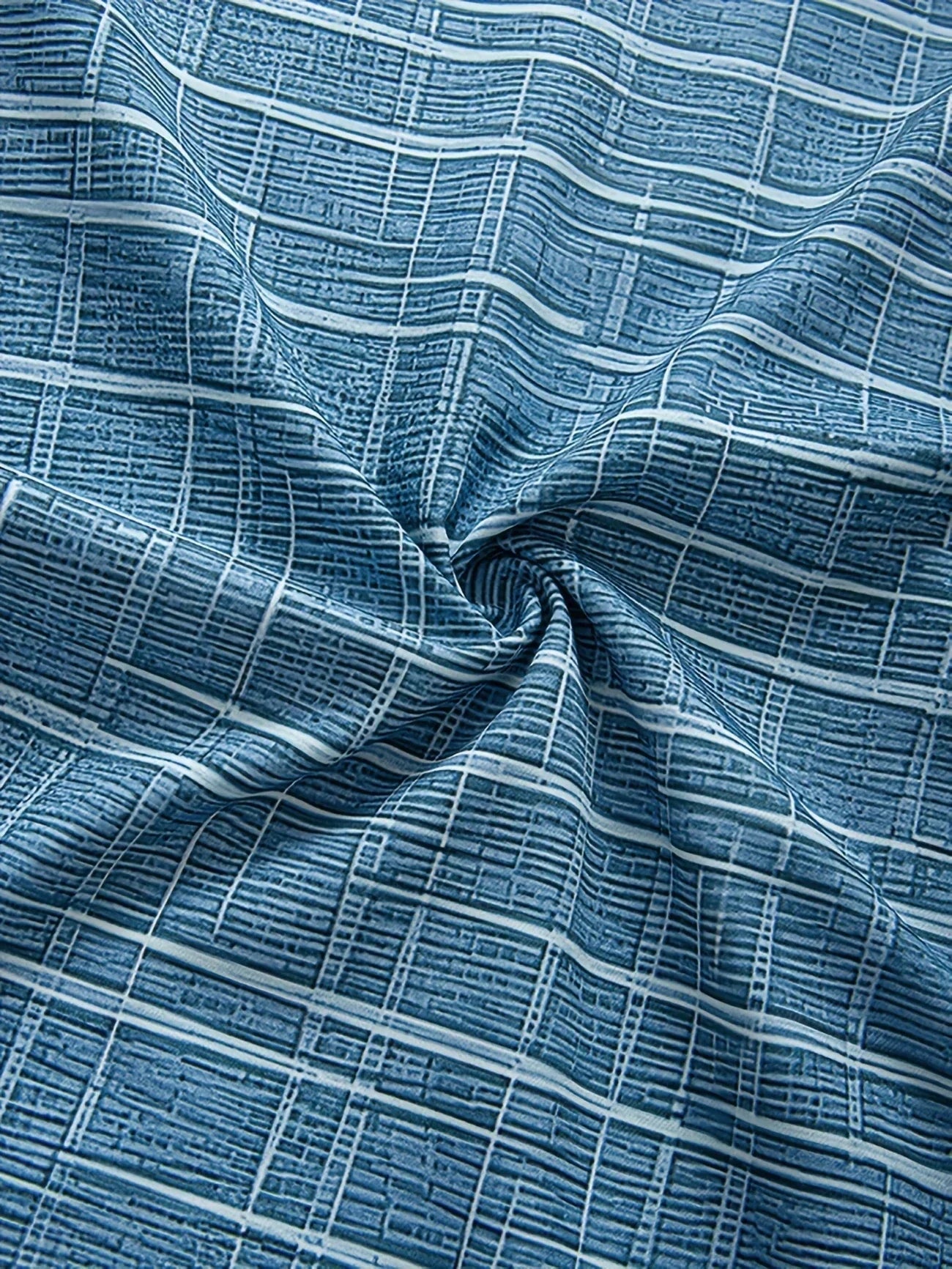 Damián | Camisa elegante de rayas y cuadros