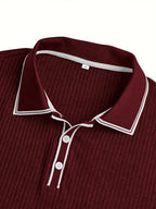 Eladio | Polo elegante de manga corta