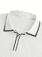 Eladio | Polo elegante de manga corta