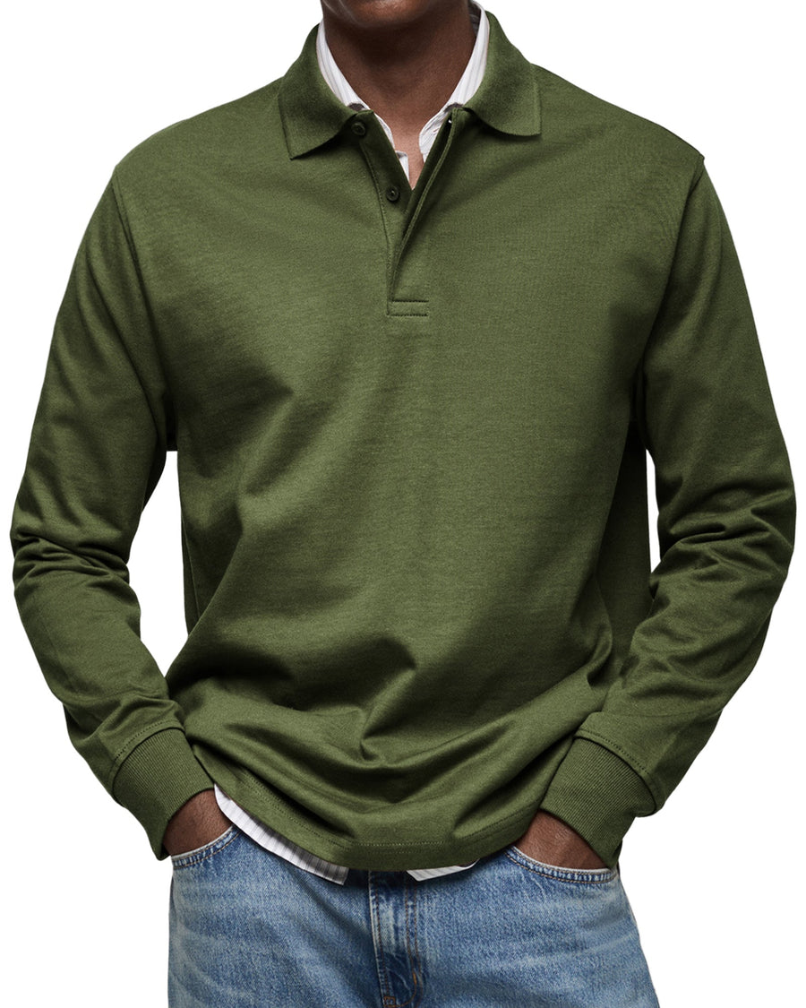 Wenceslada | Polo casual de manga larga