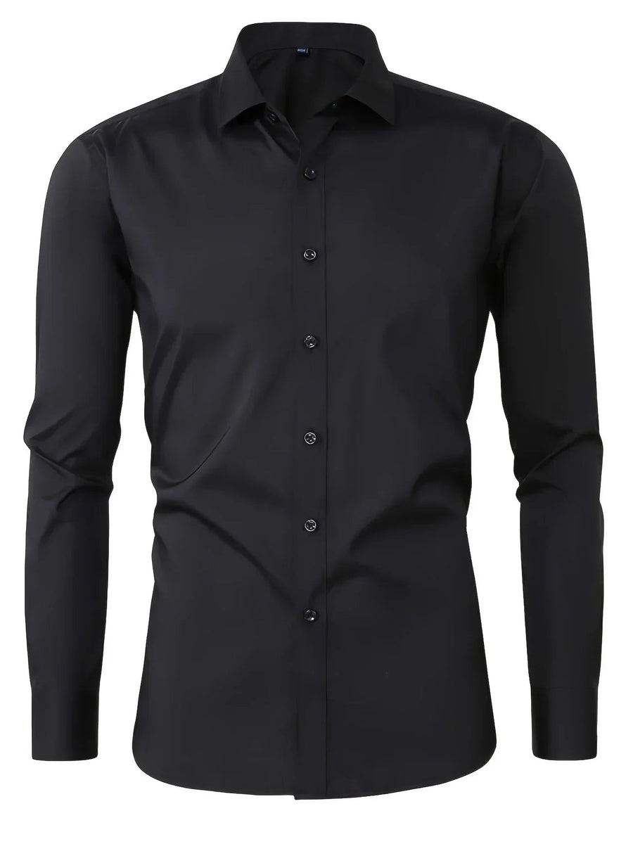 Abel | Camisa elegante de manga larga con botones