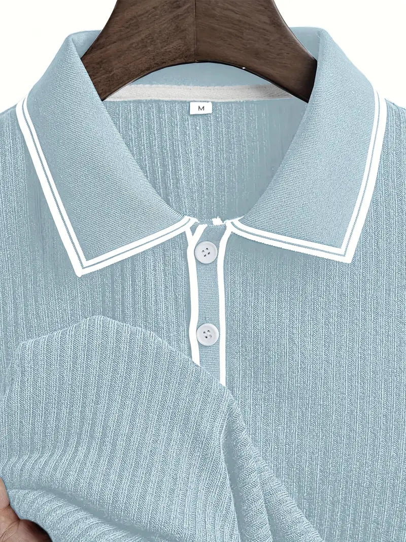 Eladio | Polo elegante de manga corta