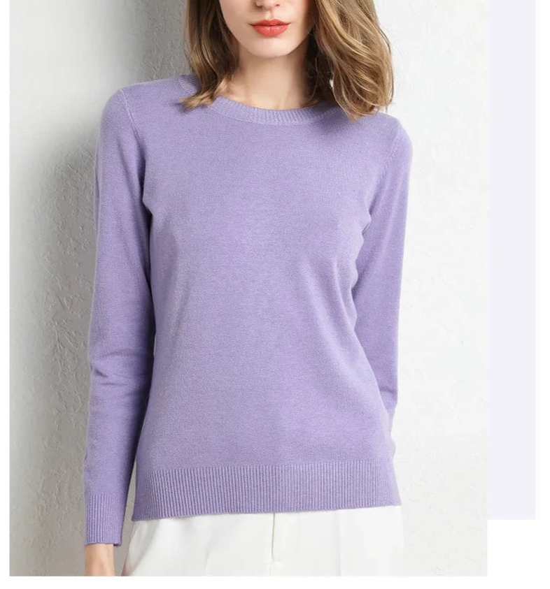 Piedad | Jersey confort de lana esencial