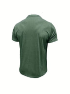 Jacinto | Camiseta elegante de cuello redondo con bolsillo