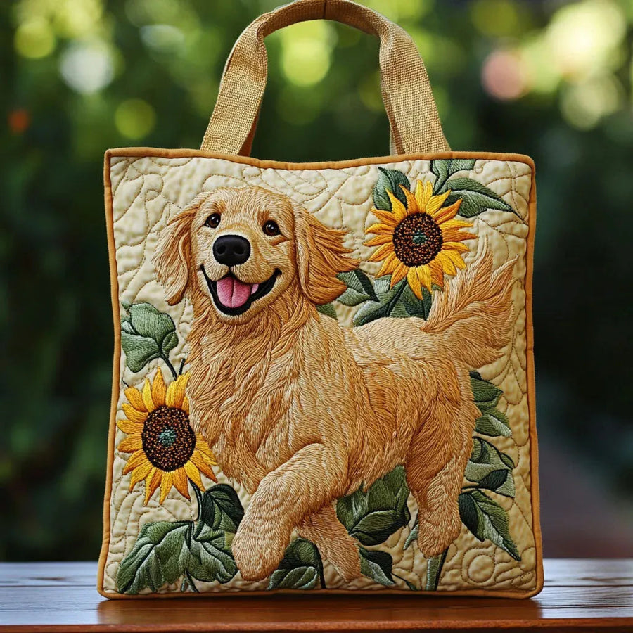 Bolso artesanal - Golden Retriever
