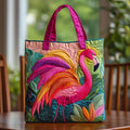 Bolso acolchado - Flamenco Arcoíris