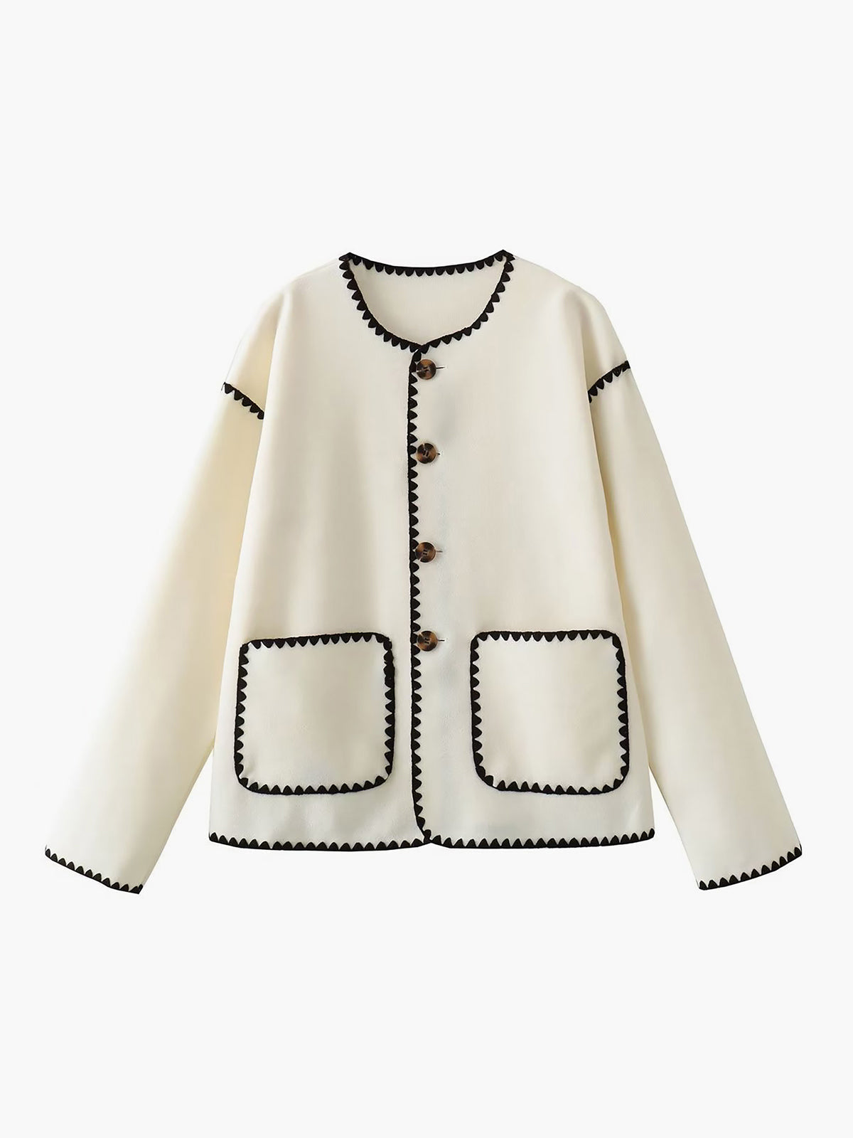 Pili | Chaqueta con contraste