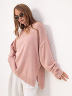 Katia | Jersey oversize con abertura