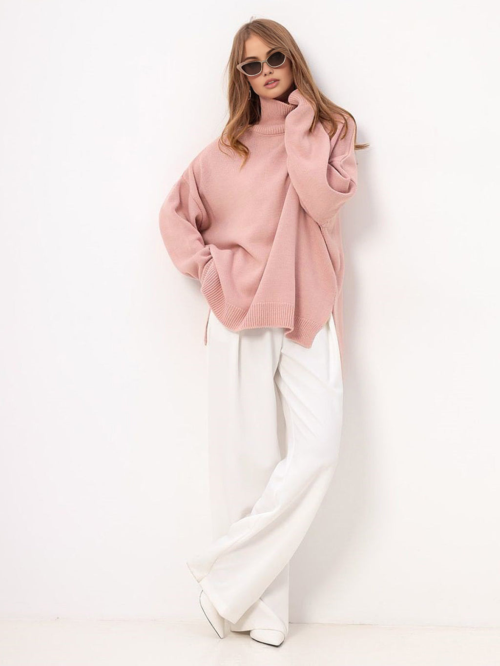 Katia | Jersey oversize con abertura