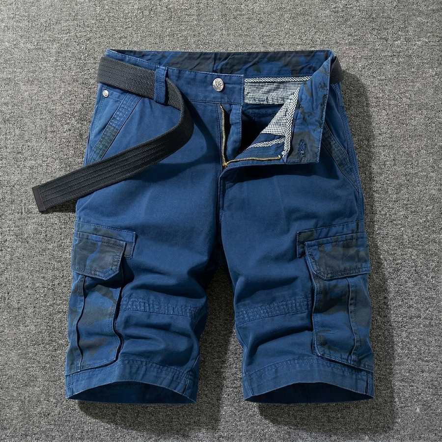 Sergio | Pantalones cargo cortos con cinturón