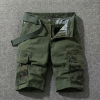Sergio | Pantalones cargo cortos con cinturón