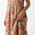 Vestido midi fluido para el día a día de Noura Madrid