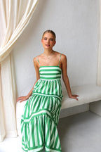 Valeria | Vestido con tirantes bicolor
