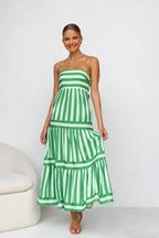 Valeria | Vestido con tirantes bicolor