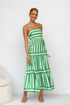 Valeria | Vestido con tirantes bicolor