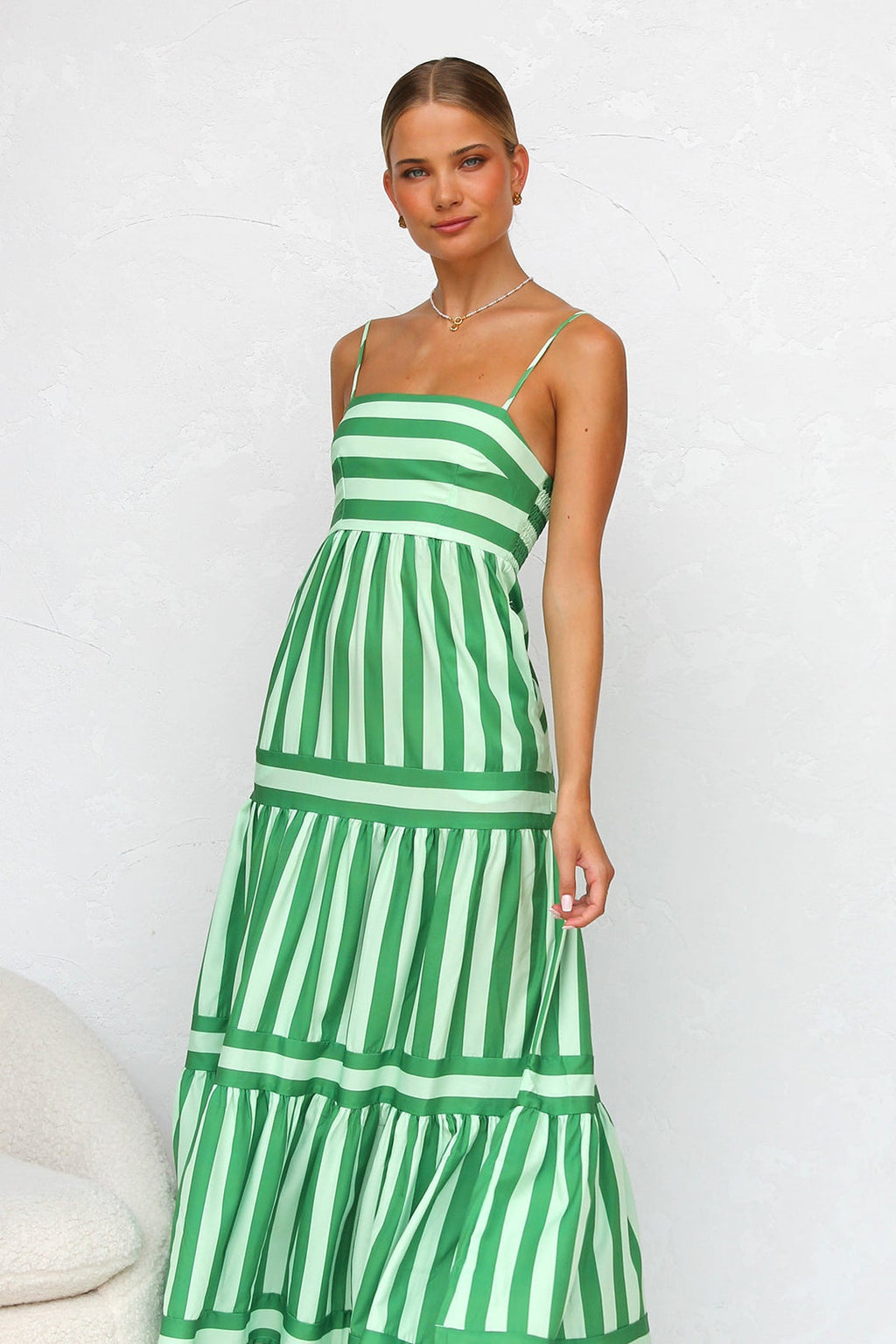 Valeria | Vestido con tirantes bicolor