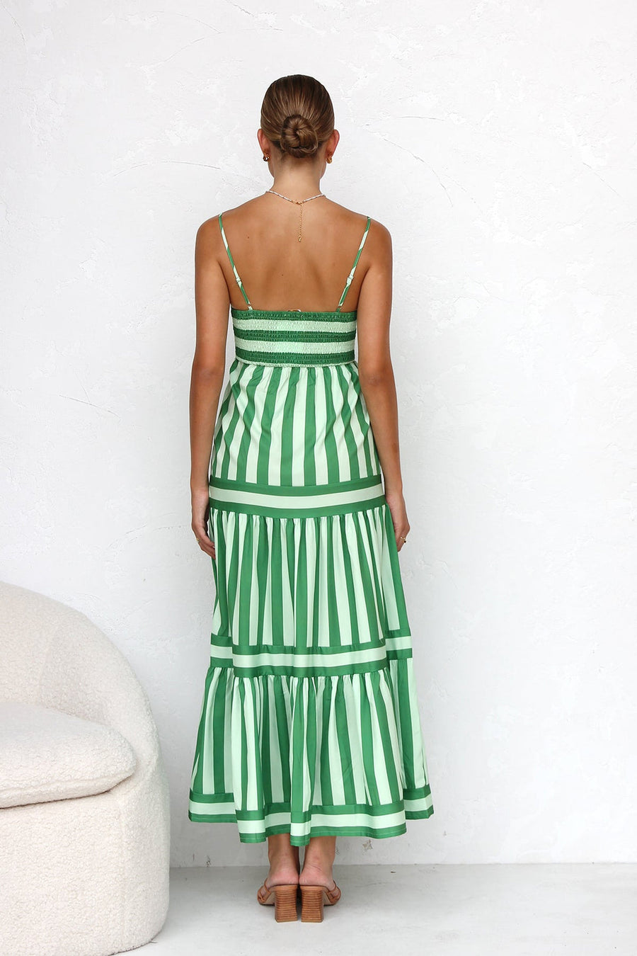 Valeria | Vestido con tirantes bicolor