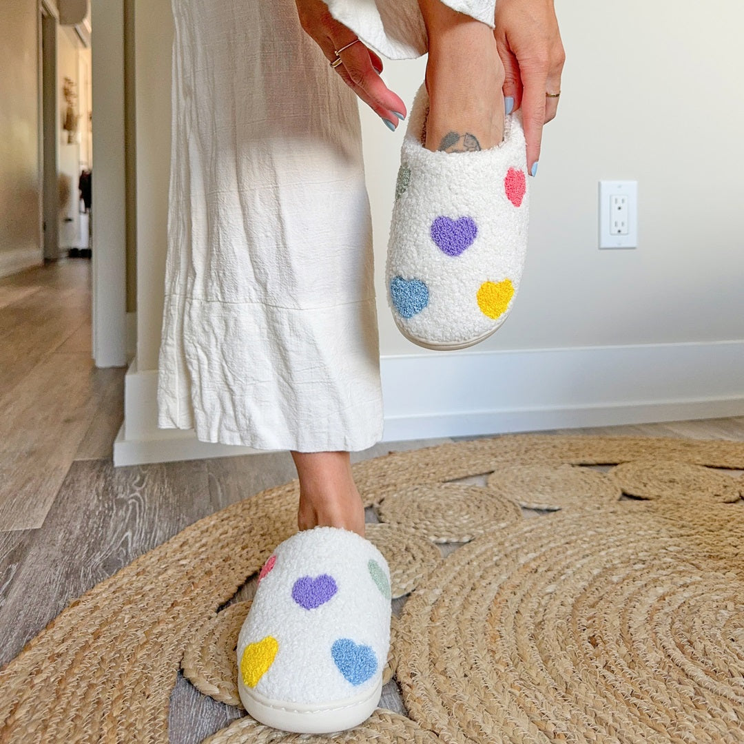 Corazón | Zapatillas de casa con forma de corazón
