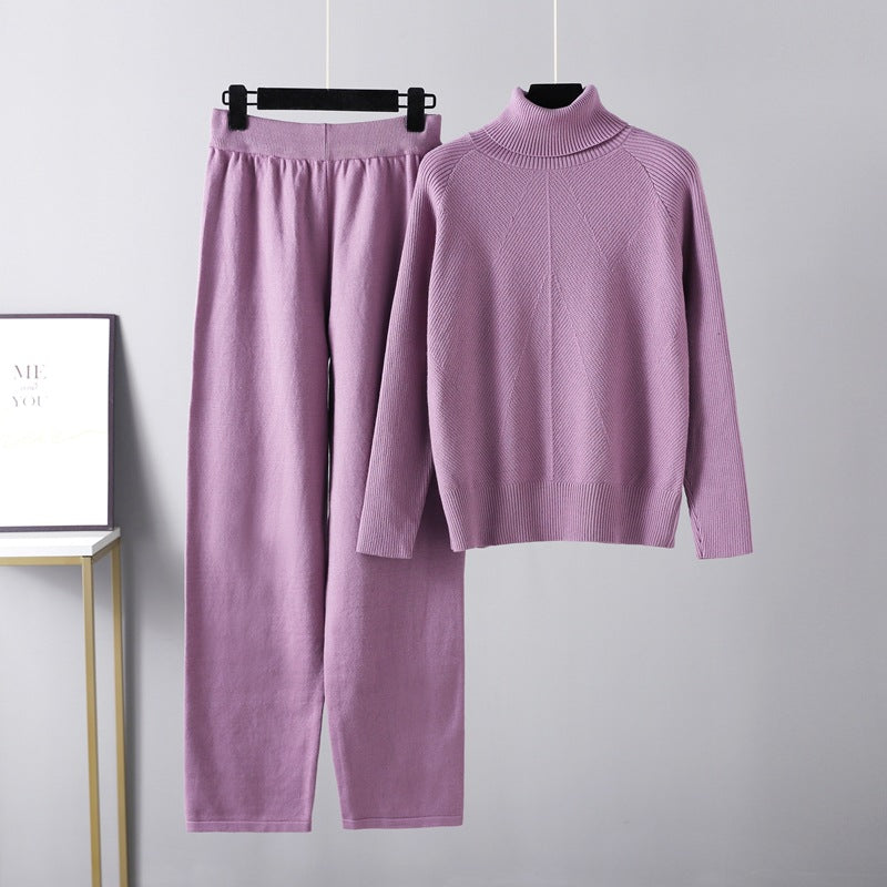 Inmaculada | Conjunto dos piezas Lounge de punto trenzado