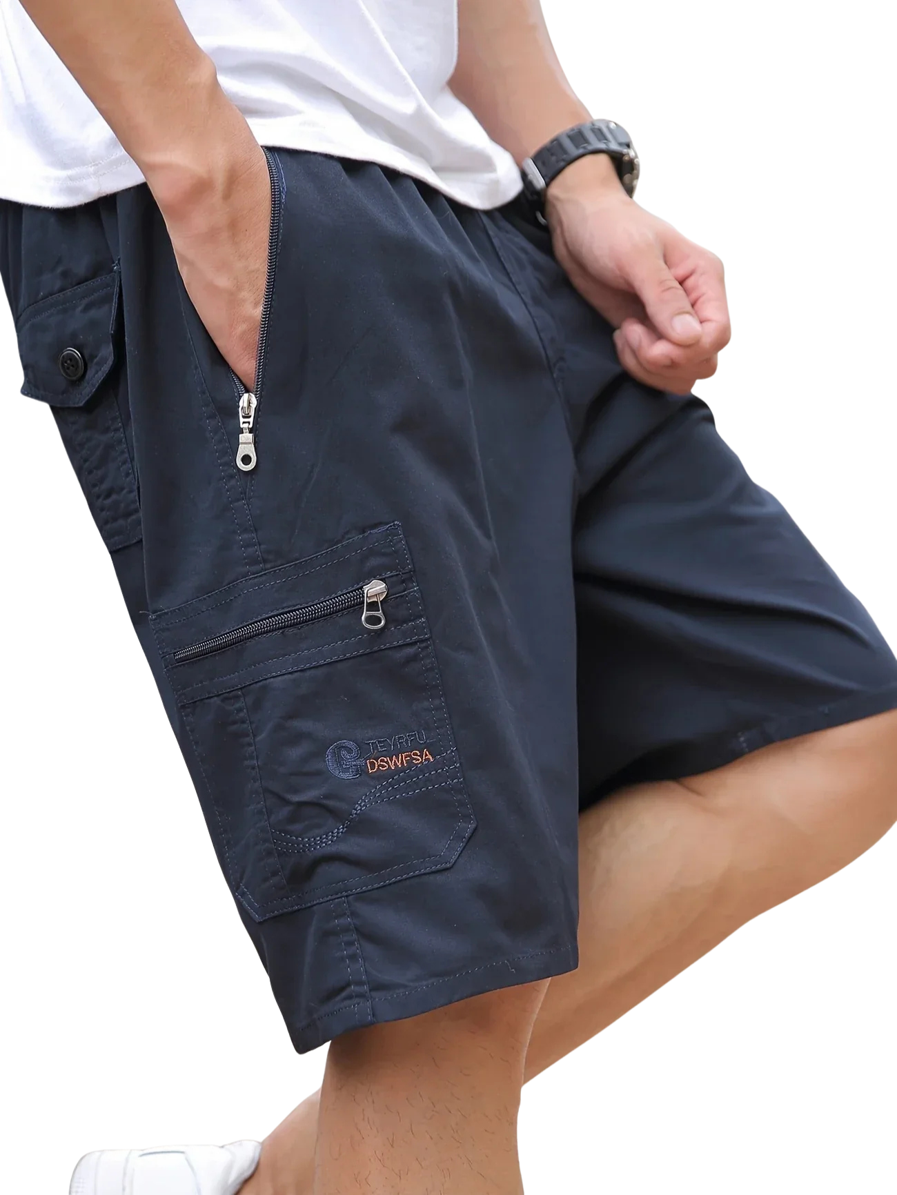 Adela | Pantalones cargo cortos ligeros con bolsillos