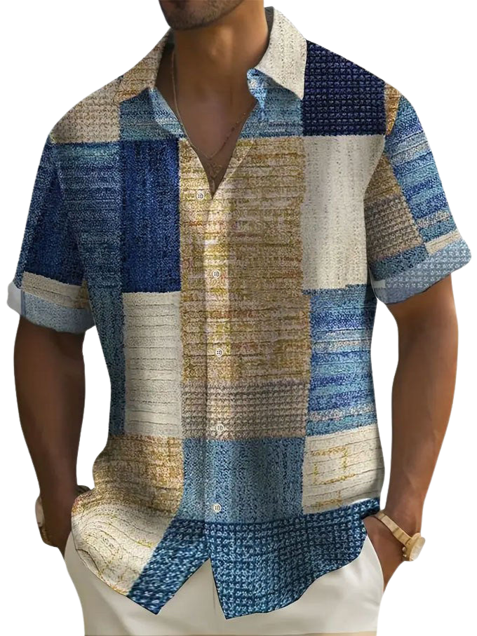 Mario | Camisa elegante de manga corta