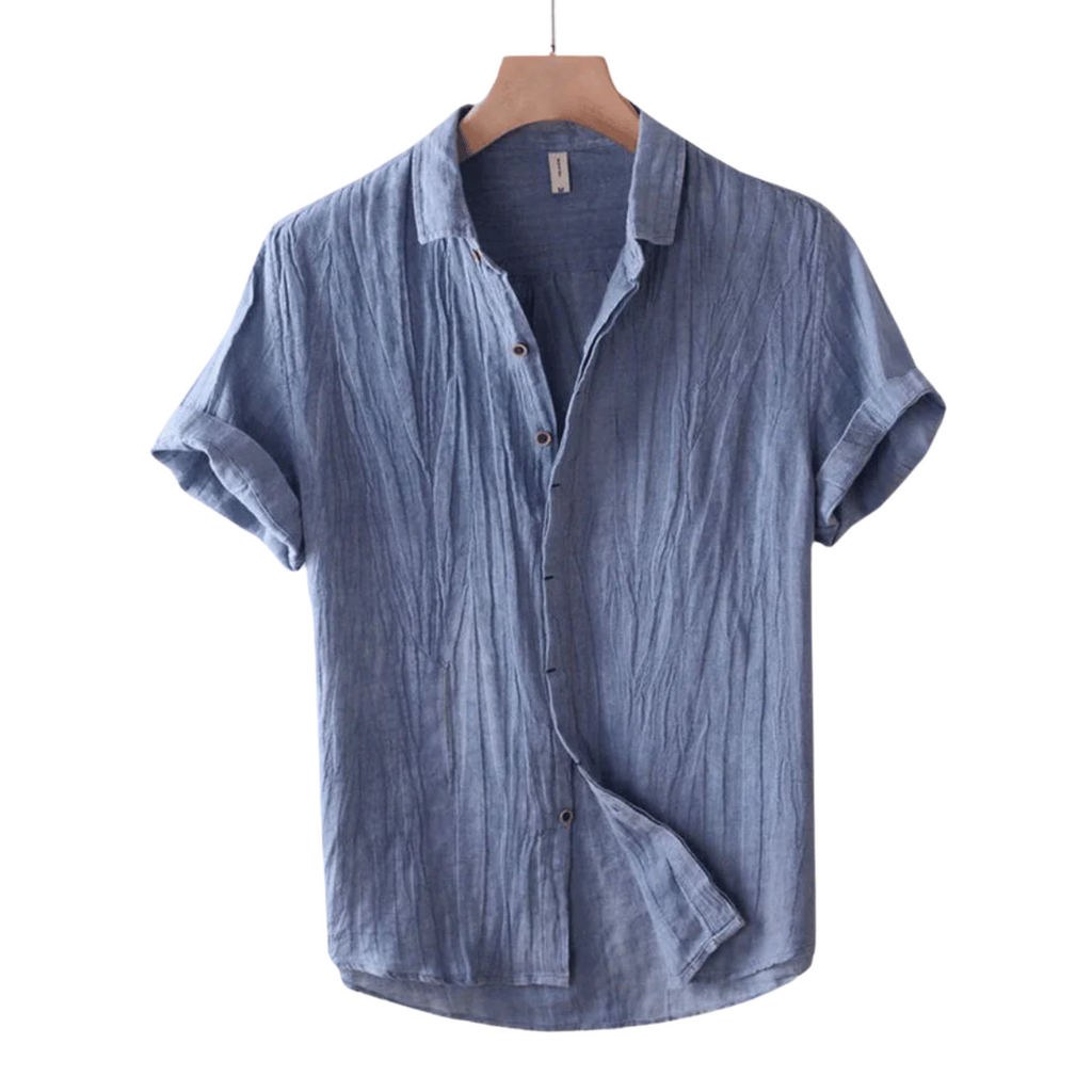 Hilario | Camisa elegante de manga corta con botones