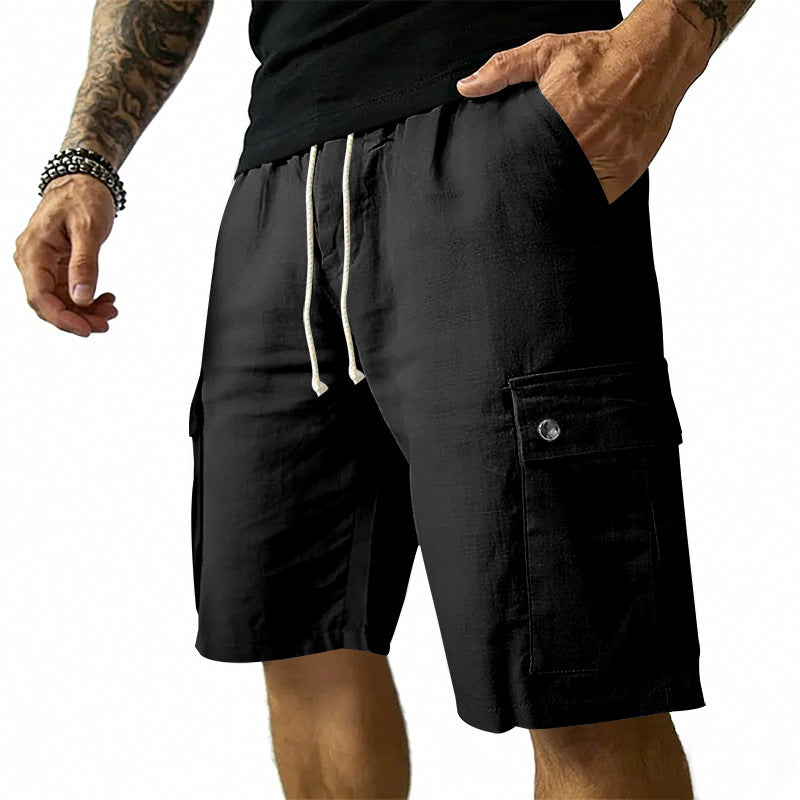 Aitor | Pantalones cargo cortos ligeros para hombre