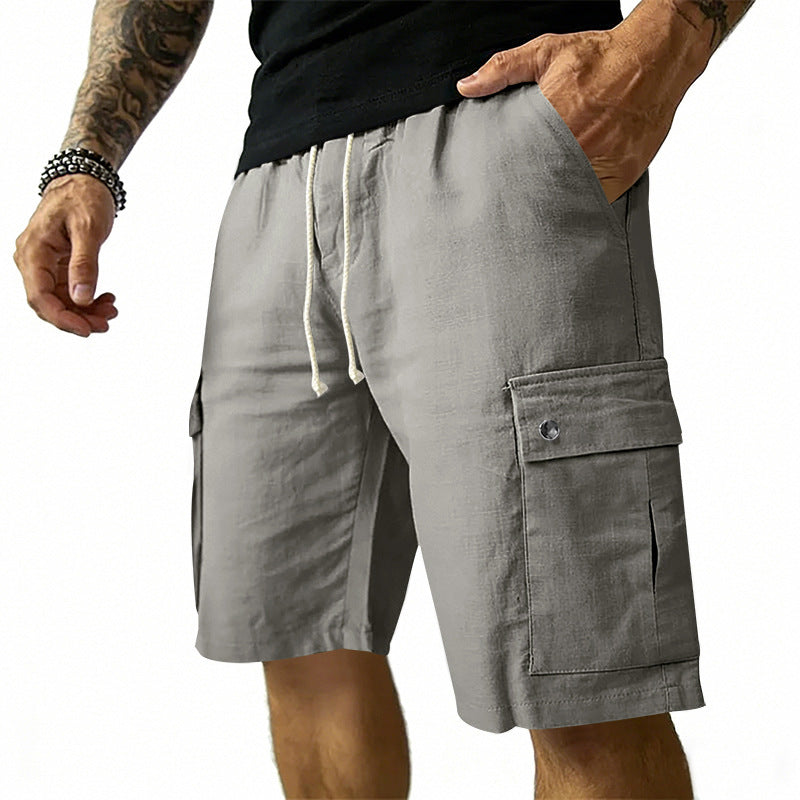Aitor | Pantalones cargo cortos ligeros para hombre