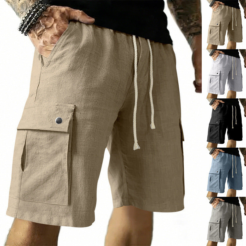Aitor | Pantalones cargo cortos ligeros para hombre