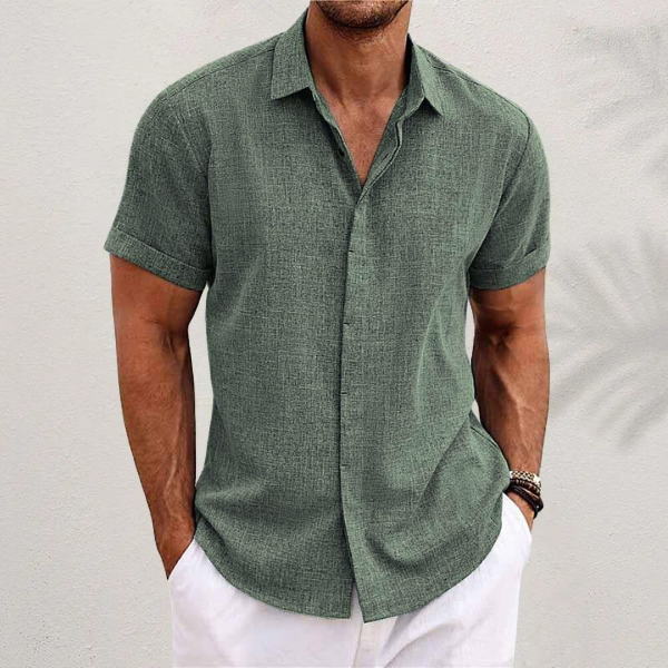 Olalla | Camisa clásica de lino