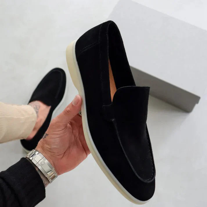 Nicolás | Mocasines elegantes en ante