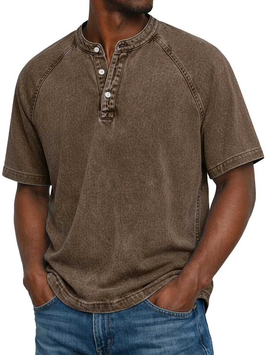 Feli | Camisa vintage con botones para hombre