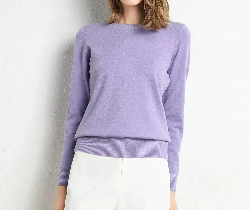 Piedad | Jersey confort de lana esencial