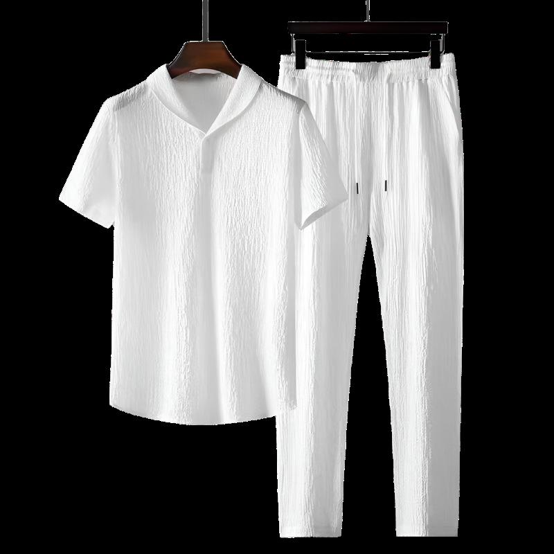 Roger | Polo y pantalón de algodón