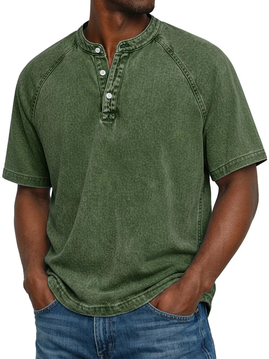 Feli | Camisa vintage con botones para hombre