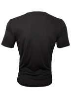 Fabián | Camiseta elegante de cuello redondo con estampado