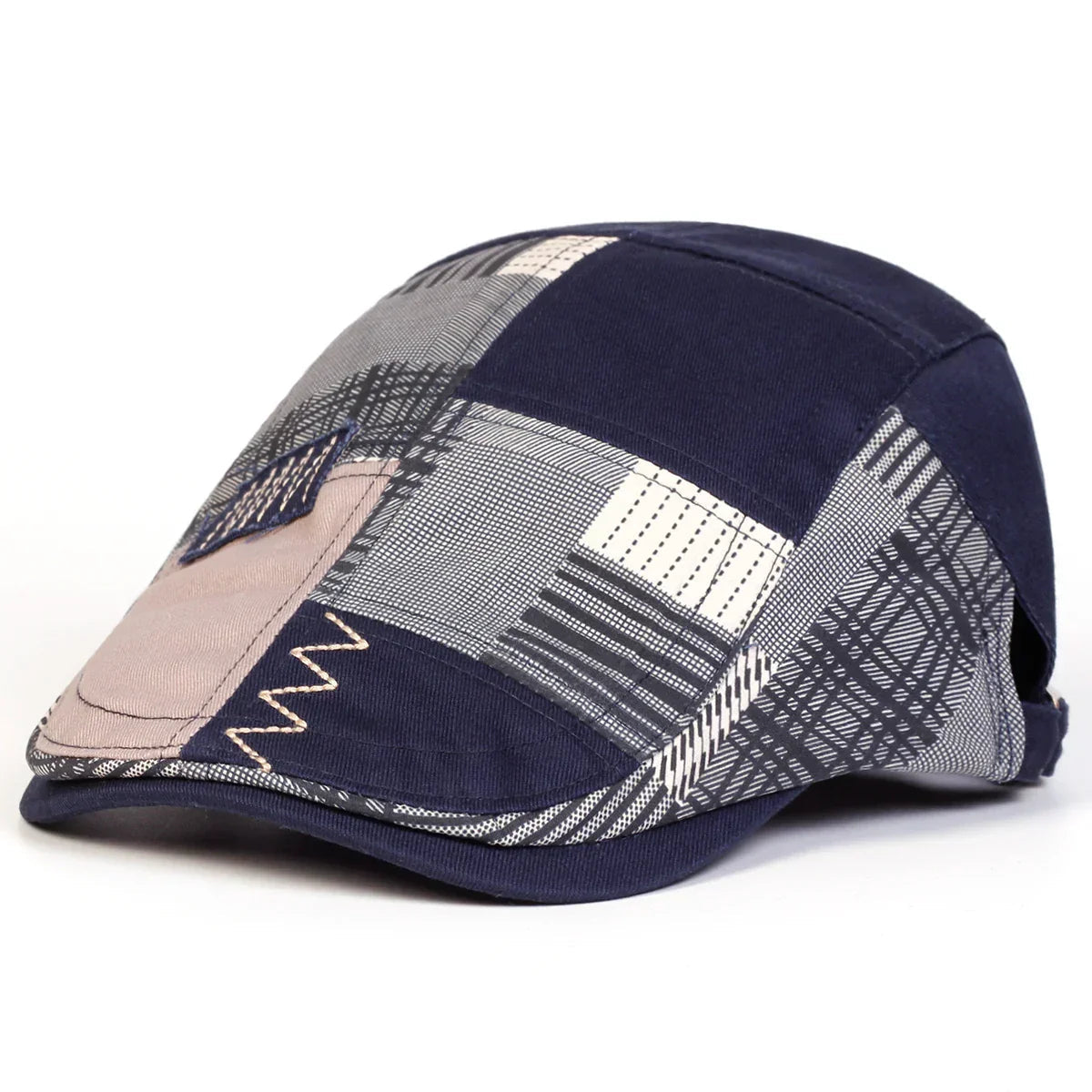 Olga | Gorra patchwork para hombre